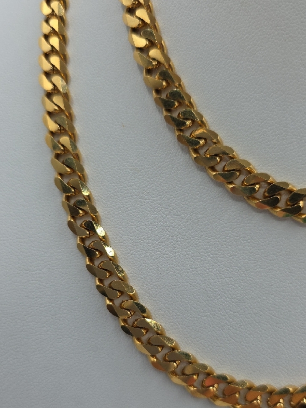 Monet Gold 36" Long Curb Chain Necklace - Picture 5 of 13